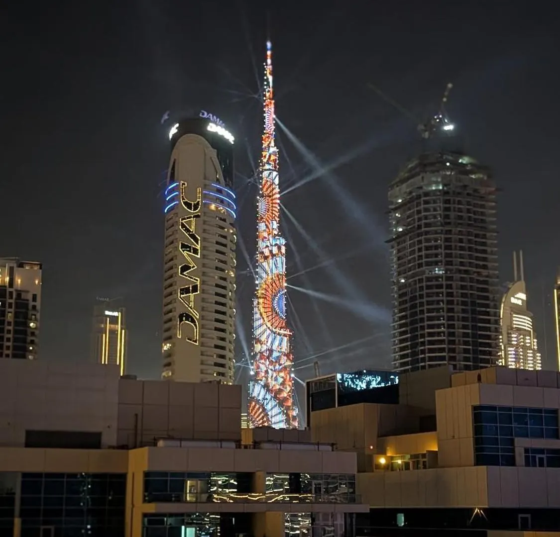 アパート ドバイThe Pad Burj Khalifa View 1Bdアパートメント